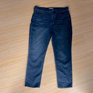 Madewell gray perfect vintage jeans